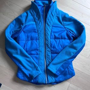 Lululemon Blue quilted fleece